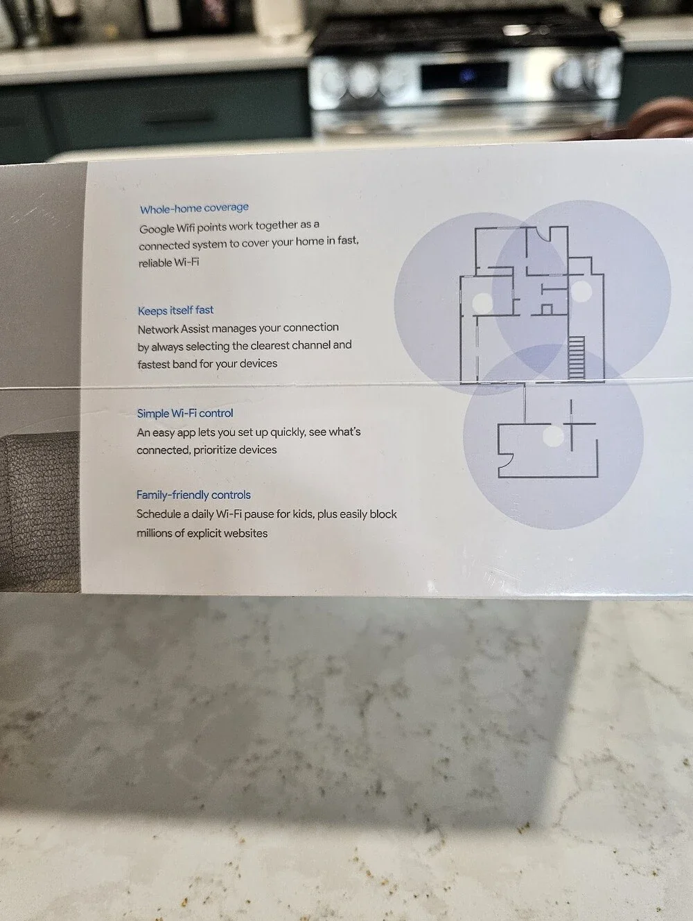 Google Wifi 3-Pack - White Mesh Routers- Brand New - Never opened